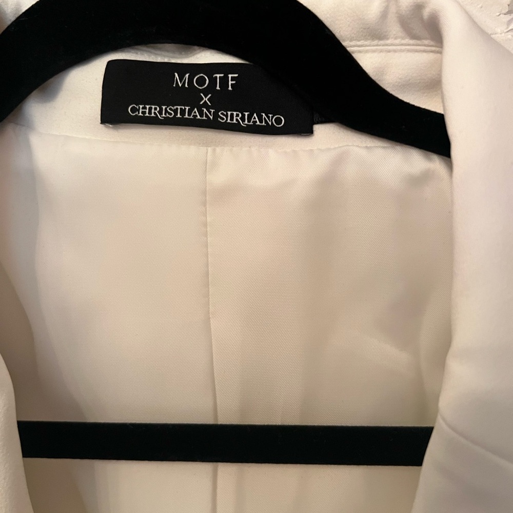 Brand new Christian Siriano suit jacket with cape Size: Medium - Picture 2 of 6
